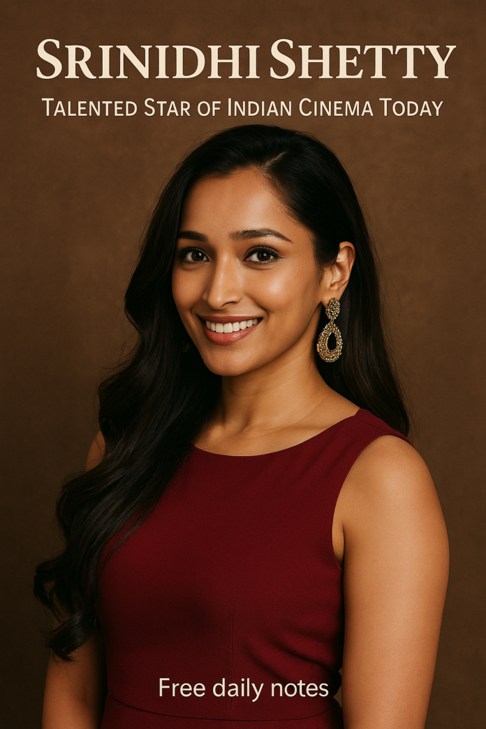 Srinidhi Shetty