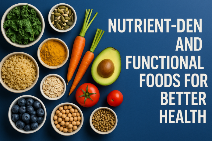 Nutrient-Dense and Functional Foods