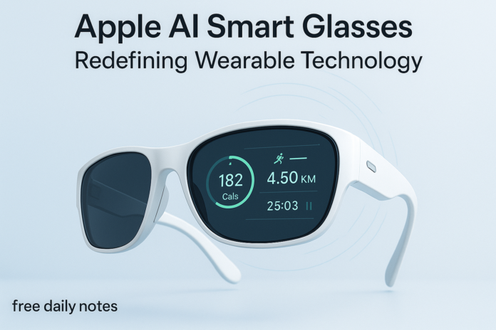 Apple AI Smart Glasses
