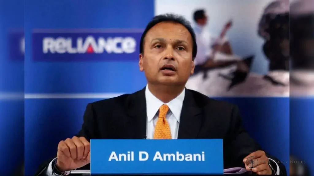 A gavel on Indian currency, symbolizing the legal investigation into the money laundering allegations against Anil Ambani.