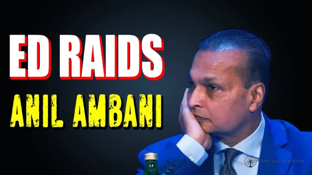 Anil Ambani ED Raid
